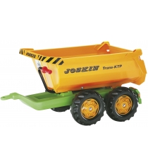 Прицеп для педального трактора Rolly Toys оранжевый 122264 80805...